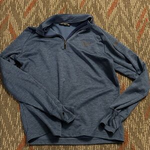 Velocity Blue and Gray Knit Pullover